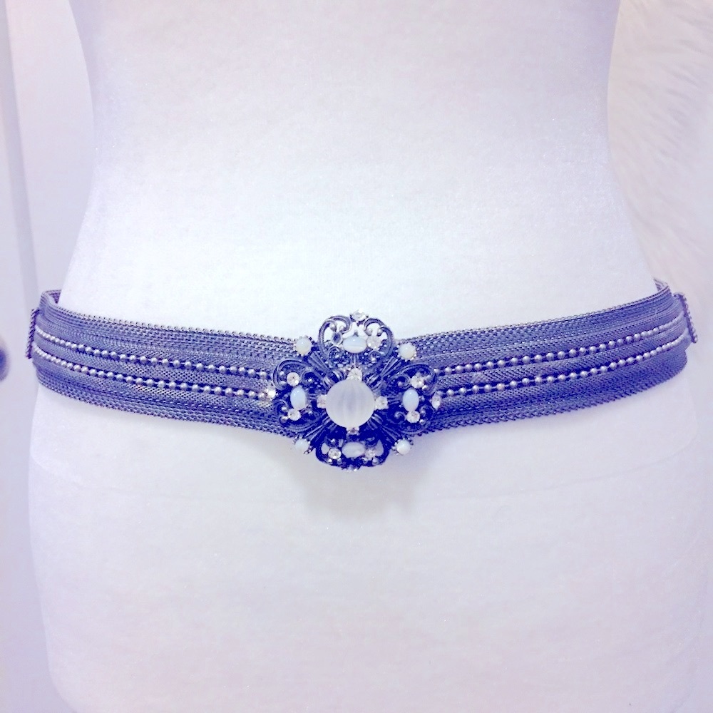 🪩Metal🪩Mesh🪩Belt🪩w/Crystal Embellishments